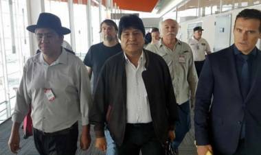 DESDE ARGENTINA EVO MORALES CONVOCÓ A UN ACTO EN LA FRONTERA ENTRE ENTRE ESTE PAÍS Y BOLIVIA