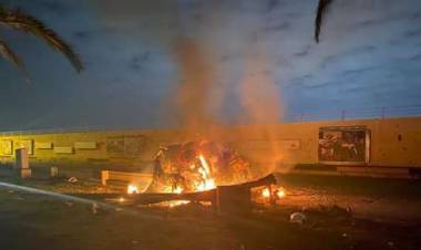 TENSIÓN EN IRAK: EEUU ATACÓ CON MISILES OBJETIVOS VINCULADOS CON IRÁN EN CERCANÍAS DEL AEROPUERTO DE BAGDAD