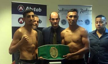 EL VILLAMERCEDINO “JUNIOR” AMITRANO EN URUGUAY DEFIENDE EL TÍTULO SUDAMERICANO ANTE VELASCO, SU HERMANO JESÚS VA DE PRELIMINAR