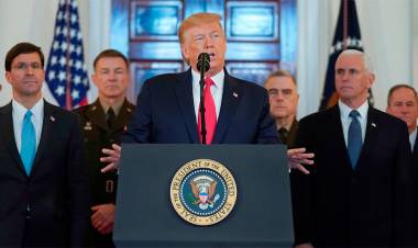 TRAS ATAQUE EN BASE MILITAR DE EE.UU EN IRAK, TRUMP ANUNCIA "SANCIONES ECONÓMICAS ADICIONALES" INMEDIATAS CONTRA IRÁN