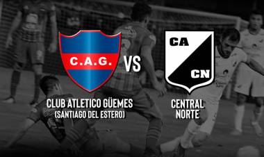 CENTRAL NORTE DE SALTA VA POR EL PASE  A 32 AVOS DE LA COPA ARGENTINA