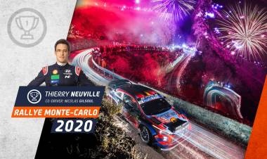 THIERRY NEUVILLE LOGRA SU PRIMER TRIUNFO EN EL RALLY DE MONTECARLO