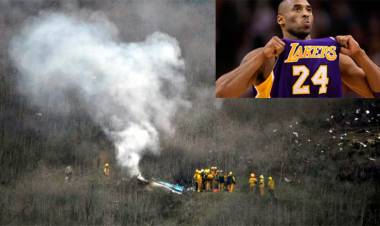 TRAS ESTRELLARSE EL HELICÓPTERO EN EL QUE VIAJABA MURIÓ KOBE BRYANT, UNA LEYENDA DEL BÁSQUET