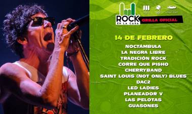 LLEGÓ EL DÍA DEL “ROCK EN LA CASA” EN EL “MOLINO FÉNIX” DE VILLA MERCEDES, SE PRESENTAN GRANDES BANDAS NACIONALES Y LOCALES