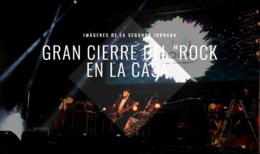 GRAN CIERRE DEL "ROCK EN LA CASA" EN VILLA MERCEDES
