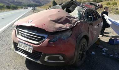 PATAGONIA: CUARTO ACCIDENTE EN 12 DÍAS EN LA RUTA 237