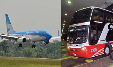 COVID-19: A PARTIR DEL PRÓXIMO VIERNES SUSPENDEN COLECTIVOS DE LARGA DISTANCIA, VUELOS DE CABOTAJE Y TRENES