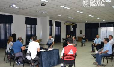 LA MUNICIPALIDAD DE VILLA MERCEDES CONFORMÓ EL COMITÉ SOCIAL PARA ACTUAR EN SITUACIONES DE EMERGENCIA