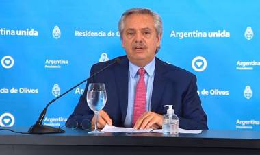 ALBERTO FERNÁNDEZ: “VAMOS A PROLONGAR LA CUARENTENA HASTA EL FIN DE LA SEMANA SANTA” 