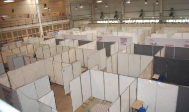 EN VILLA MERCEDES QUEDÓ LISTO EL HOSPITAL DE PATOLOGÍAS LEVES EN LA UPRO