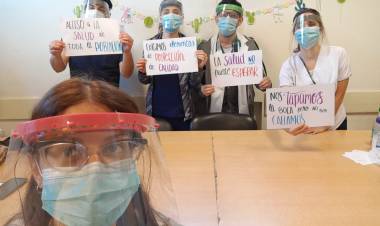 LOS TRABAJADORES DE LA  SALUD LLEVARÁN A CABO DISTINTAS ACCIONES PARA VISIBILIZAR SUS RECLAMOS