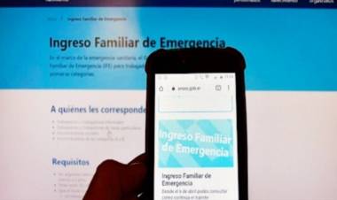 CONFIRMARON UN SEGUNDO PAGO Y EL MONTO DEL INGRESO FAMILIAR DE EMERGENCIA