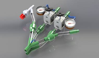 CIENTÍFICOS ARGENTINOS DISEÑARON UN DISPOSITIVO QUE PERMITE QUE DOS PACIENTES USEN UN MISMO RESPIRADOR