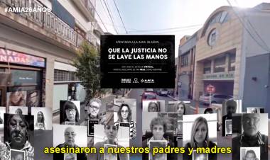 A 26 AÑOS DEL ATENTADO, LA AMIA RENOVÓ RECLAMO DE JUSTICIA Y VOLVIÓ A APUNTAR CONTRA HEZBOLLAH