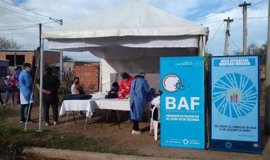 TUCUMÁN: CONTINÚAN LA BÚSQUEDA DE FEBRILES Y LOS TESTEOS EN LAS TALITAS