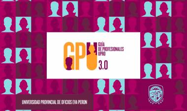 GUÍA DE PROFESIONALES UPRO: LA VERSION 3.0 SE LANZA EN OCTUBRE EN VILLA MERCEDES