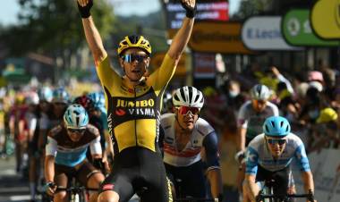 WOUT VAN AERT REPITE VICTORIA EN ESTE TOUR DE FRANCIA 2020 Y SE QUEDA CON LA SÉPTIMA ETAPA