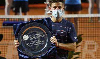 TERMINÓ EL SUEÑO, DIEGO SCHWARTZMAN NO PUDO CON DJOKOVIC EN LA FINAL DEL MASTERS 1000 DE ROMA