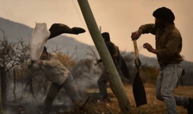 CÓRDOBA: LOS INCENDIOS FORESTALES SE COBRARON LA VIDA DE OTRO HOMBRE