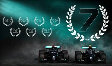 HAMILTON GANÓ EN ÍMOLA Y SE ANOTA SU VICTORIA 93, MERCEDES LOGRÓ EL CAMPEONATO EN LA FÓRMULA 1 Y ES RÉCORD