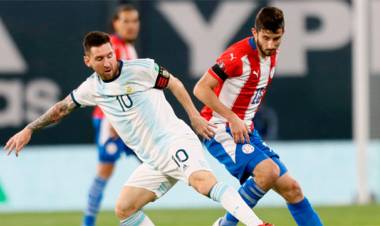 ARGENTINA EMPATÓ ANTE PARAGUAY EN POLÉMICO PARTIDO POR LAS ELIMINATORIAS