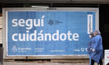 HOY SE DIAGNOSTICARON 5.201 NUEVOS CONTAGIOS DE COVID EN EL PAÍS Y 121 MUERTOS