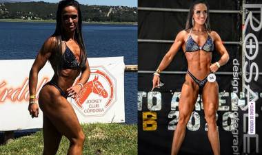 LA VILLAMERCEDINA JACQUELINA MORALES SUBCAMPEONA ARGENTINA FITNESS IFBB EN VILLA CARLOS PAZ