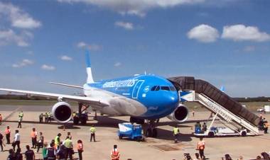 LLEGÓ AL PAÍS EL AVIÓN DE AEROLÍNEAS CON 300 MIL DOSIS DE LA SEGUNDA TANDA DE VACUNAS SPUTNIK V