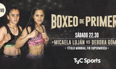 BOXEO: MICAELA LUJÁN Vs. DÉBORA GÓMEZ