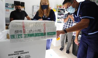 LLEGARON A SAN LUIS MÁS DOSIS DE VACUNAS PARA COMBATIR EL CORONAVIRUS