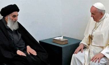 SEGUNDO DÍA DE ACTIVIDADES: HISTÓRICO ENCUENTRO DEL PAPA CON LA MAYOR AUTORIDAD DEL ISLAM CHIÍTA EN IRAK