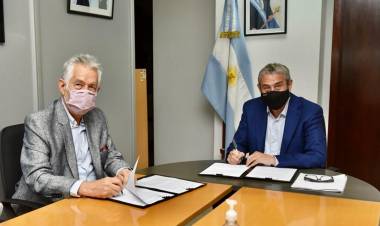 EL GOBIERNO DE SAN LUIS Y NACIÓN ACORDARON LA CONSTRUCCIÓN DE 1.200 VIVIENDAS EN LA PROVINCIA