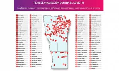 LA CAMPAÑA DE VACUNACIÓN CONTRA EL COVID-19 SIGUE AVANZANDO Y POSICIONA A SAN LUIS COMO LA SEGUNDA PROVINCIA EN EL PAÍS