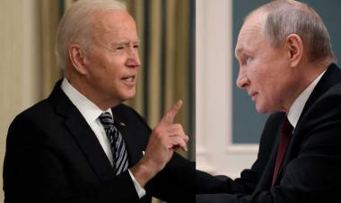 CRECE LA TENSIÓN ENTRE ESTADOS UNIDOS Y RUSIA, BIDEN TRATÓ DE "ASESINO" A PUTIN