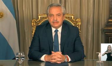 EN CADENA NACIONAL FERNÁNDEZ PIDIÓ "PROFUNDIZAR CUIDADOS" PARA EVITAR SEGUNDA OLA DE CORONAVIRUS