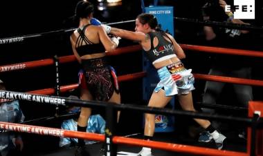 LA “BONITA” BERMÚDEZ NO PUDO, LA ARGENTINA CAYÓ POR KO ANTE SERRANO POR EL TÍTULO MUNDIAL PLUMA