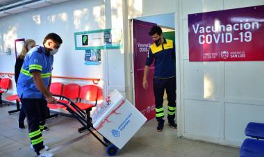 LA PROVINCIA DE SAN LUIS RECIBIÓ 3.600 NUEVAS DOSIS DE LA VACUNA SPUTNIK V Y A PRINCIPIOS DE LA PRÓXIMA SEMANA LLEGAN 4.200 MÁS