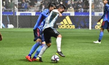 DURA DERROTA DE LA SELECCIÓN ARGENTINA SUB-23 ANTE JAPÓN EN EL SEGUNDO AMISTOSO PREPARATORIO PARA LOS JUEGOS OLÍMPICOS