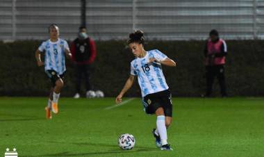 LA SELECCIÓN FEMENINA DE FÚTBOL EMPATÓ CON VENEZUELA, FUE DEBUT DE MARTINA DEL TRECCO