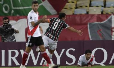 RIVER DEJÓ ESCAPAR UNA VICTORIA Y SE VOLVIÓ DE BRASIL CON UN EMPATE ANTE FLUMNENSE EN EL INICIO DE LA LIBERTADORES