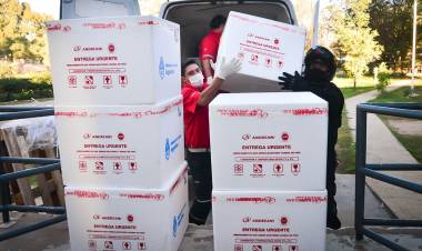 ESTE JUEVES LLEGARON A SAN LUIS 11.800 DOSIS DE VACUNAS CONTRA EL COVID-19