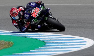 FABIO QUARTARARO SE QUEDÓ CON LA POLE POSITION EN EL CIRCUITO DE JEREZ PARA EL GP DE ESPAÑA DE MOTOGP