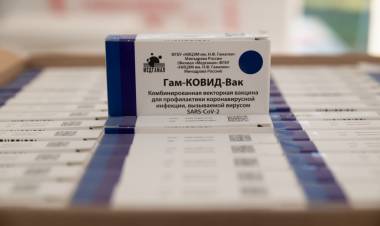 ESTE LUNES LLEGAN A LA PROVINCIA DE SAN LUIS 7.200 DOSIS DE LA VACUNA SPUTNIK V