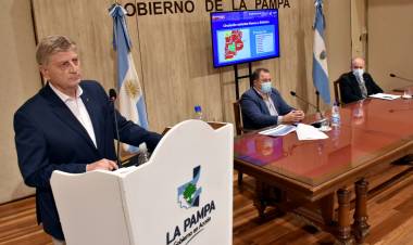 LA PROVINCIA DE LA PAMPA AMPLIÓ LA RESTRICCIÓN DE CIRCULACIÓN Y ACTIVA ASISTENCIA PARA SECTORES ECONÓMICOS