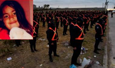 CONMOCIÓN EN SAN LUIS POR UNA NIÑA DE 5 AÑOS QUE DESAPARECIÓ ESTE LUNES, HAY UN GRAN DESPLIEGUE Y OPERATIVO DE BÚSQUEDA