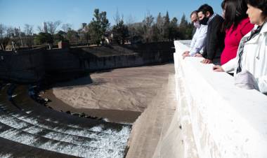 SAN LUIS: PRESENTARON EL PROYECTO PARA LA PUESTA EN VALOR DEL DIQUE VULPIANI DE VILLA MERCEDES