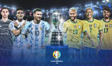 COPA AMÉRICA: ARGENTINA Y BRASIL JUEGAN UNA HISTÓRICA FINAL EN EL MARACANÁ