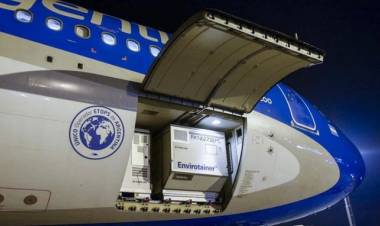 EN LA TARDE DE ESTE VIERNES LLEGARON AL PAÍS MÁS DE 760 MIL DOSIS DE LA VACUNA SINOPHARM