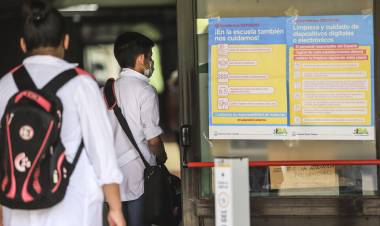 SE OFICIALIZÓ QUE A PARTIR DEL PRÓXIMO LUNES LA PRESENCIALIDAD SERÁ TOTAL EN LAS ESCUELAS DE MENDOZA