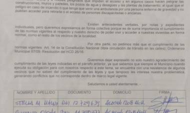 MAR CHIQUITA: LOS VECINOS Y VECINAS AGRADECIERON POR LA LIMPIEZA DE LAS CALLES CERCANAS AL MAR